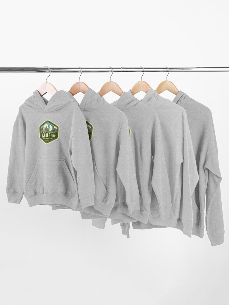 Alternate view of Hyrule National Park Kids Pullover Hoodie