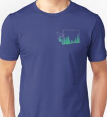 Evergreen State Outline Unisex T-Shirt