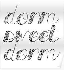 Dorm Sweet Dorm Poster