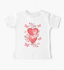 Butterfly Hearts .. Tee Shirt Baby T-Shirt