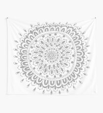 Tela decorativa Mandala gris