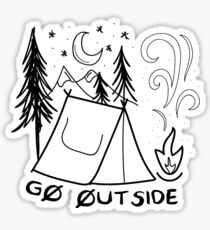 Go Outside Sticker
