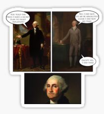 Hamilton x The West Wing - Secret Plan Sticker