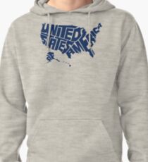 USA Blue Pullover Hoodie