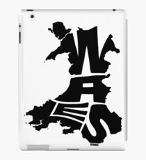 Wales Black iPad Case/Skin