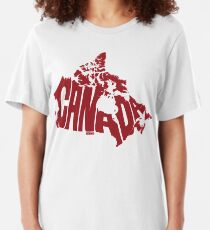 Canada Red Slim Fit T-Shirt
