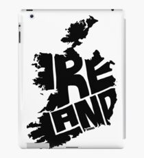 Ireland Black iPad Case/Skin