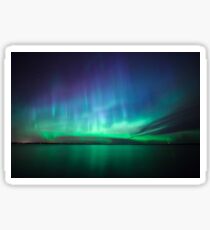 Beautiful northern lights Sticker