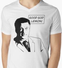 Good God Lemon Men's V-Neck T-Shirt