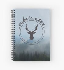 Cuaderno de espiral El ciclo de Raven - Logotipo de Cabeswater (Woods)