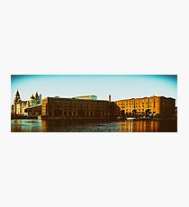 Albert Dock and the Three Graces Photographic Print
