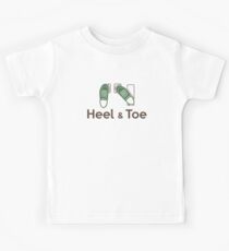Heel & Toe (5) Kids Tee