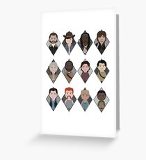 The Walking Dead: Squad Goals Greeting Card