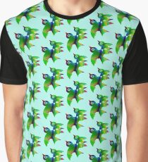 Birds - forest animals, flying, fluttering sky Graphic T-Shirt