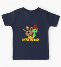Chorlton & Kettle Witch-"Hello, Little Old Lady" Kids Tee