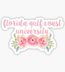 Florida Gulf Coast University Sticker