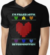 Determination. Men's V-Neck T-Shirt