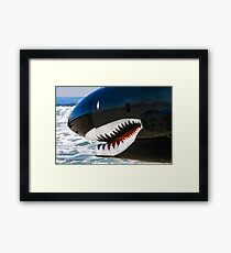 The Military Shark Framed Print