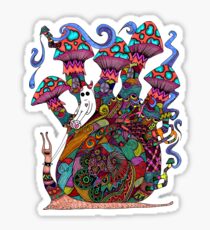 Snail Ride II Sticker