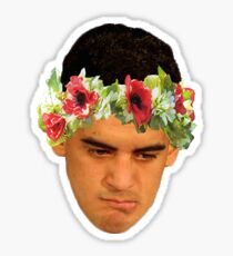 Flower Crown Marcus Mariota Sticker
