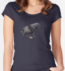 Anurognathus, the tiny pterosaur Women's Fitted Scoop T-Shirt