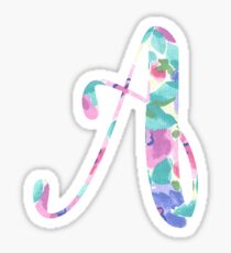 A letter sticker Sticker
