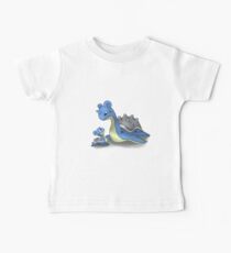 Lapras Pokemon Mother & Child Baby Tee