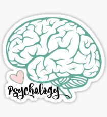 Psychology brain sticker Sticker