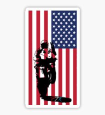 Wheelie Moto USA Sticker