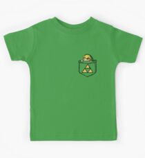 Camiseta para niños Leyenda de Zelda - Enlace de bolsillo