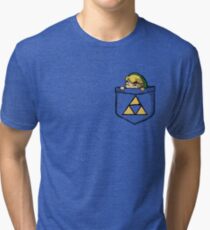 Legend of Zelda - Pocket Link Tri-blend T-Shirt