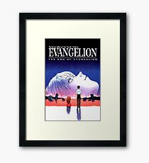 the end of evangelion Framed Print