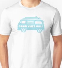 Good Vibes Only Camper Van Unisex T-Shirt