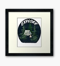 Explore Framed Print
