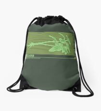 Resident Evil Green Herb Drawstring Bag