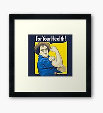 Dr Steve Brule Framed Print