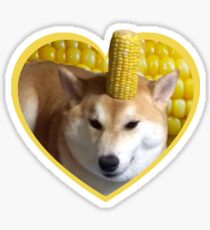 Pegatina Pegatinas Doggo: Corndog