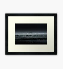 Coast...Dark coast! Framed Print