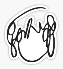 Scott Pilgrim's Ramona Scribble Sticker