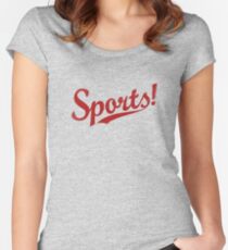 Sports! Women's Fitted Scoop T-Shirt