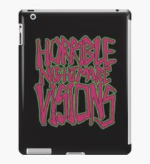 Horrible Nightmare Visions - Vintage iPad Case/Skin