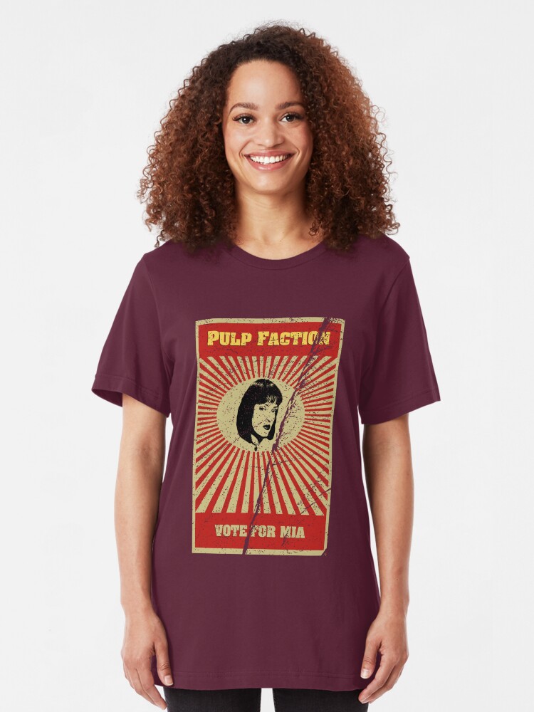 Alternate view of Pulp Faction - Mia Slim Fit T-Shirt