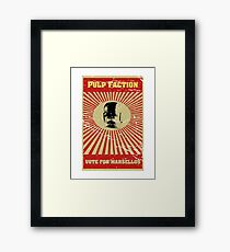 Pulp Faction - Marsellus Framed Print