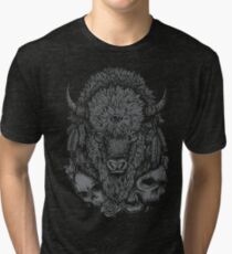 Dark Bison Tri-blend T-Shirt