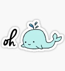 Oh Whale Sticker