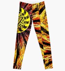 Solar Plexus (Bursting Sun) Leggings