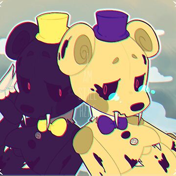 Nightmare Fredbear and Nightmare | Sticker