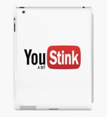 Funny Gym - Logo Spoofs - Youtube - You Stink iPad Case/Skin