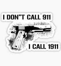 J'appelle 1911 Sticker