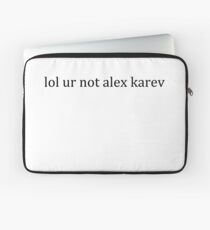 lol ur nicht alex karev Laptoptasche